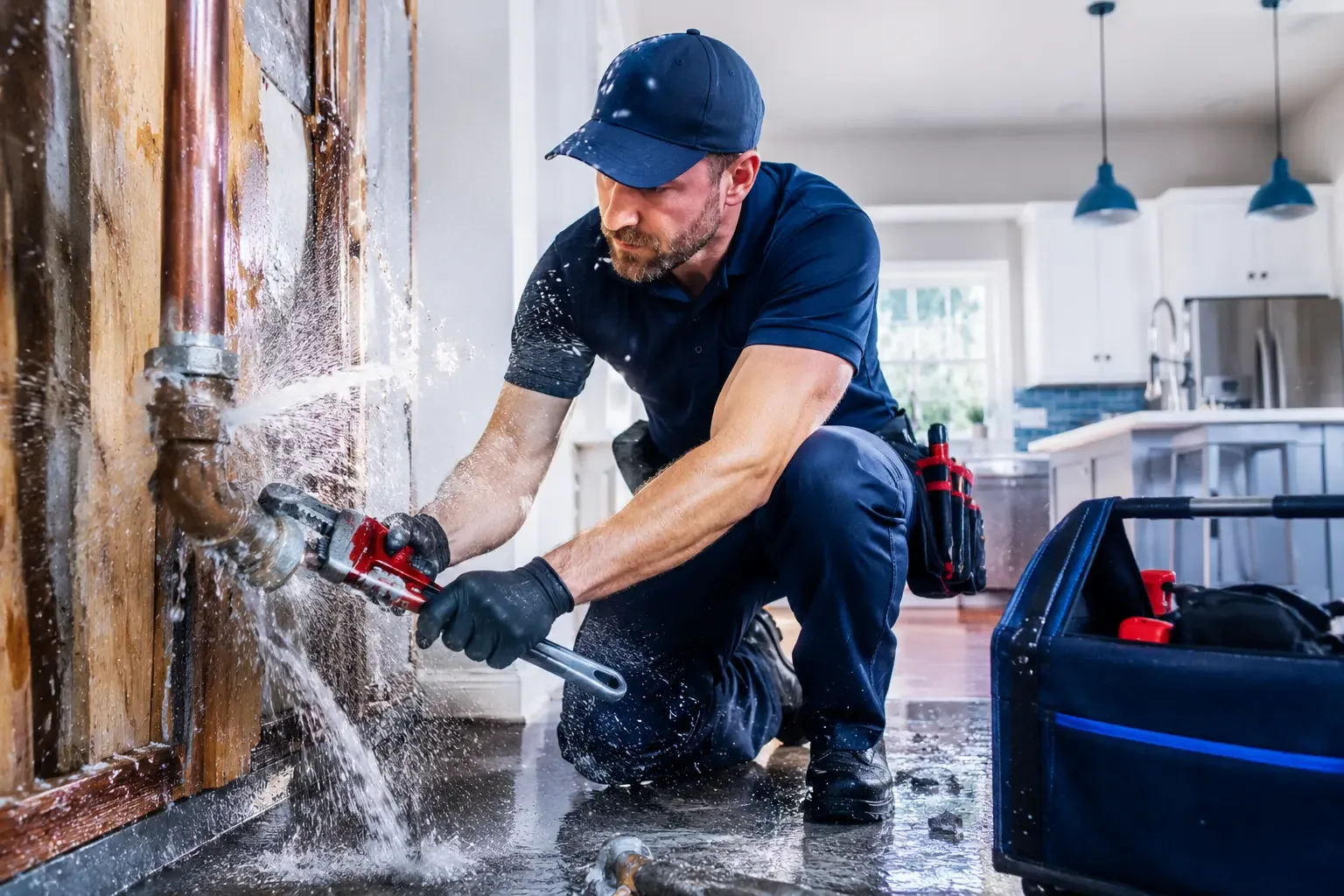 Local emergency pipe repair professionals in Badger, CA